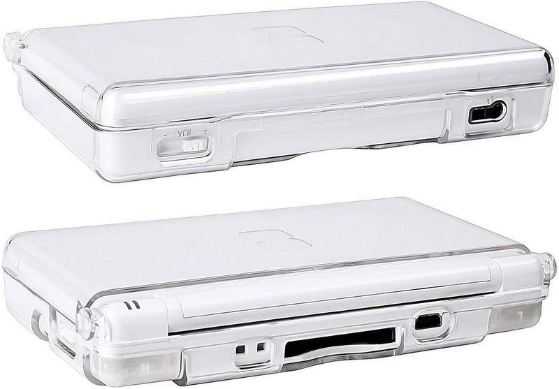 KlsyChry Transparent Crystal Case Clear Hard Cover Shell Compatible for Nintendo DSL NDS Lite NDSL Console - Image 3